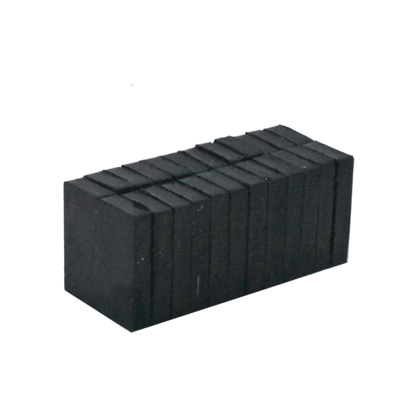 SuperMagnetMan Rubber Coated Rectangle Magnet.  Used as medical magnets, motor magnets, automotive magnets, holding magnets, and robotics magnets.  Strong rare earth neodymium magnets. www.supermagnetman.com 