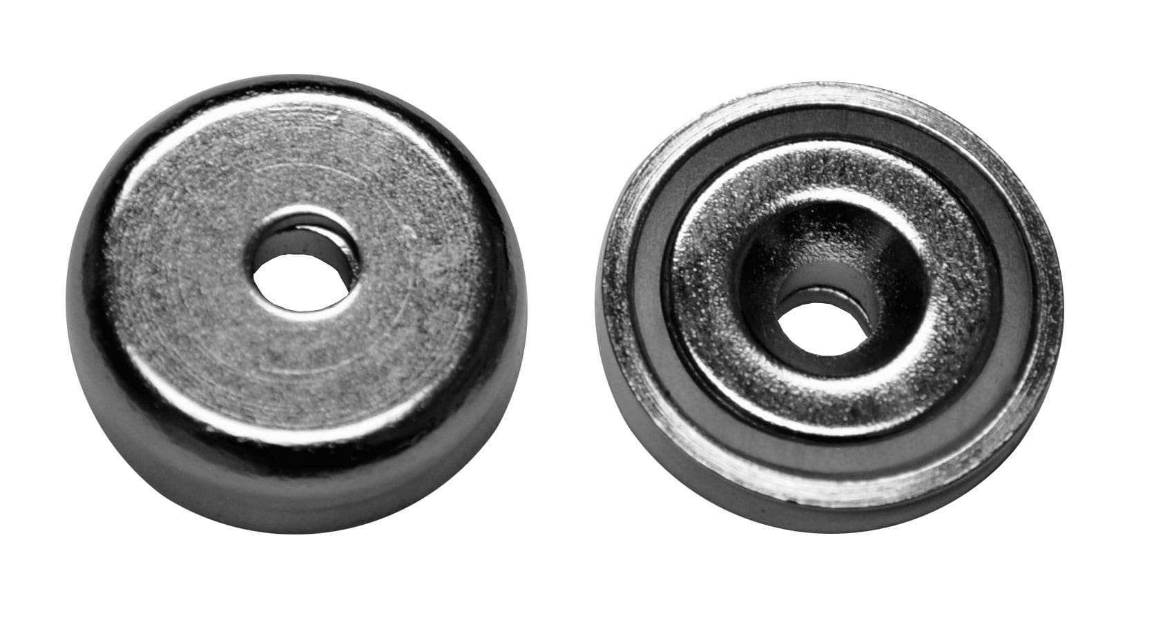 SuperMagnetMan Cap Magnet. Also known as Pot Magnet. Excellent as holding magnets. Provides a strong holding magnet in a smaller area. These holding magnets can provide greater holding and pull force. www.supermagnetman.com