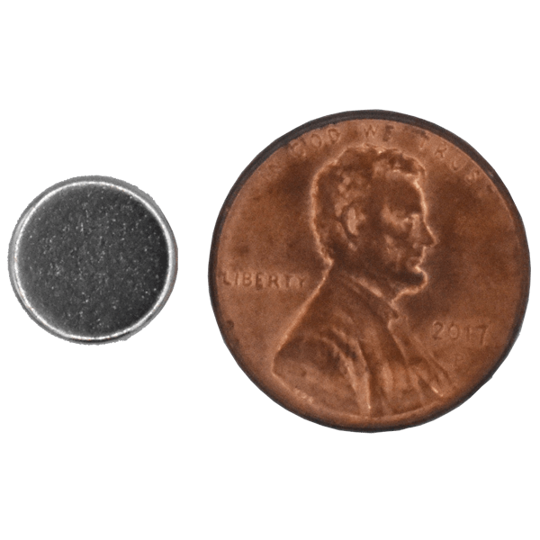 SuperMagnetMan Neodymium Cylinder Magnet.  Used as medical magnets, holding magnets, sensor magnets, consumer electronics magnets.  These cylinder magnets are strong rare earth neodymium magnets also used as automotive magnets.