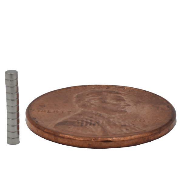 SuperMagnetMan Neodymium Disc Magnet.  Used as medical magnets, holding magnets, sensor magnets, consumer electronics magnets.  These small magnets are strong rare earth neodymium magnets also used as automotive magnets.