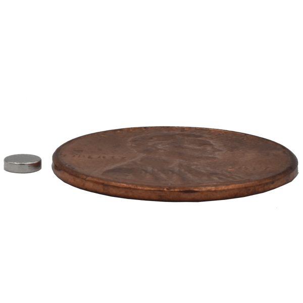 SuperMagnetMan Neodymium Disc Magnet.  Used as medical magnets, holding magnets, sensor magnets, consumer electronics magnets.  These small magnets are strong rare earth neodymium magnets also used as automotive magnets.