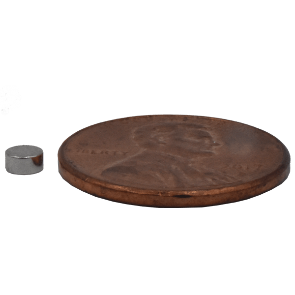 SuperMagnetMan Neodymium Disc Magnet.  Used as medical magnets, holding magnets, sensor magnets, consumer electronics magnets.  These small magnets are strong rare earth neodymium magnets also used as automotive magnets.