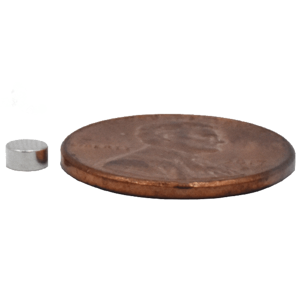 SuperMagnetMan Neodymium Disc Magnet.  Used as medical magnets, holding magnets, sensor magnets, consumer electronics magnets.  These small magnets are strong rare earth neodymium magnets also used as automotive magnets.