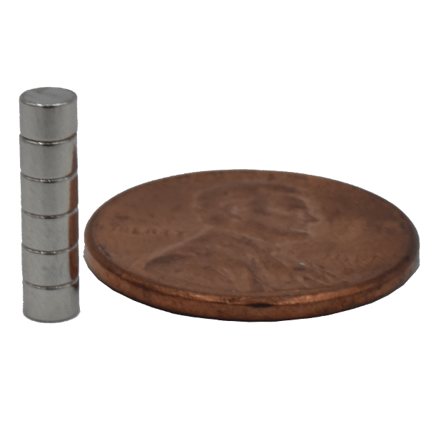 SuperMagnetMan Neodymium Disc Magnet.  Used as medical magnets, holding magnets, sensor magnets, consumer electronics magnets.  These small magnets are strong rare earth neodymium magnets also used as automotive magnets.