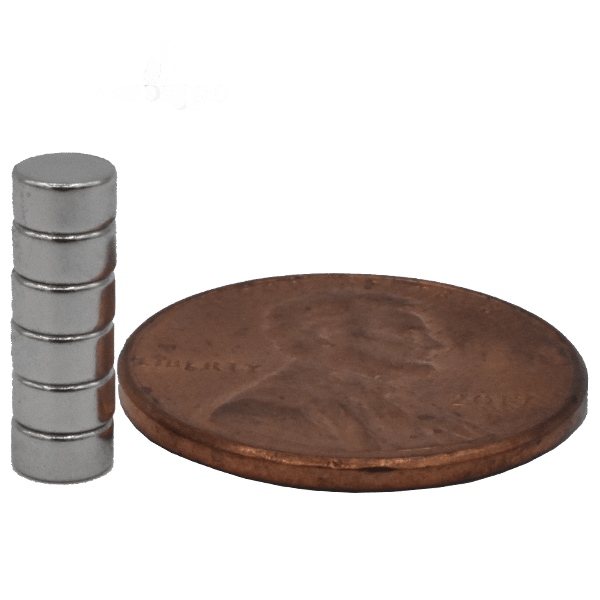 SuperMagnetMan Neodymium Disc Magnet.  Used as medical magnets, holding magnets, sensor magnets, consumer electronics magnets.  These small magnets are strong rare earth neodymium magnets also used as automotive magnets.