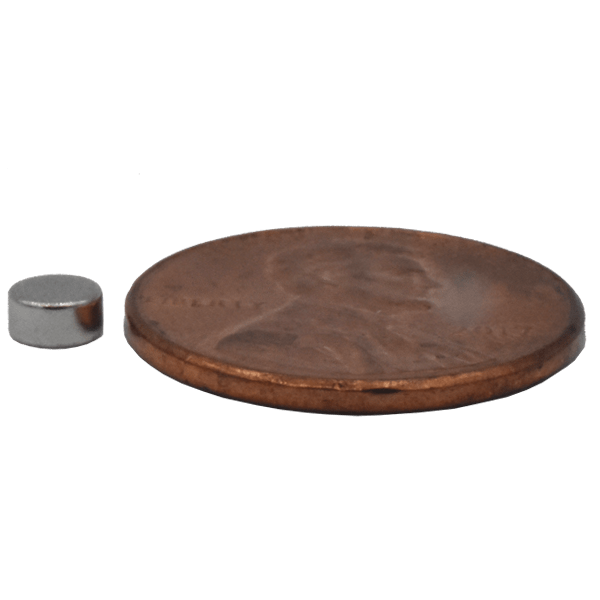 SuperMagnetMan Neodymium Disc Magnet.  Used as medical magnets, holding magnets, sensor magnets, consumer electronics magnets.  These small magnets are strong rare earth neodymium magnets also used as automotive magnets.