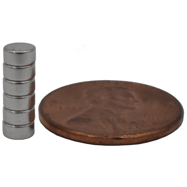 SuperMagnetMan Neodymium Disc Magnet.  Used as medical magnets, holding magnets, sensor magnets, consumer electronics magnets.  These small magnets are strong rare earth neodymium magnets also used as automotive magnets. 