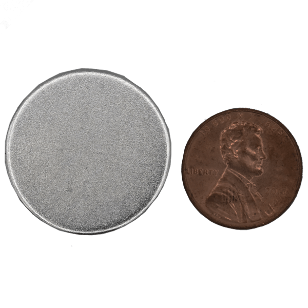SuperMagnetMan Neodymium Disc Magnet.  Used as medical magnets, holding magnets, sensor magnets, consumer electronics magnets.  These disc magnets are strong rare earth neodymium magnets also used as automotive magnets.