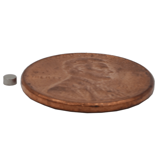 SuperMagnetMan Neodymium Disc Magnet.  Used as medical magnets, holding magnets, sensor magnets, consumer electronics magnets.  These small magnets are strong rare earth neodymium magnets also used as automotive magnets.
