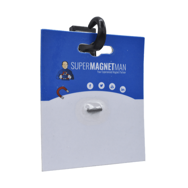 SuperMagnetMan Neodymium Disc Magnet.  Used as medical magnets, holding magnets, sensor magnets, consumer electronics magnets.  These small magnets are strong rare earth neodymium magnets also used as automotive magnets.