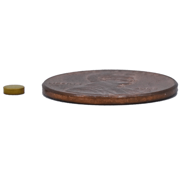 SuperMagnetMan Neodymium Disc Magnet.  Used as medical magnets, holding magnets, sensor magnets, consumer electronics magnets.  These small magnets are strong rare earth neodymium magnets also used as automotive magnets.