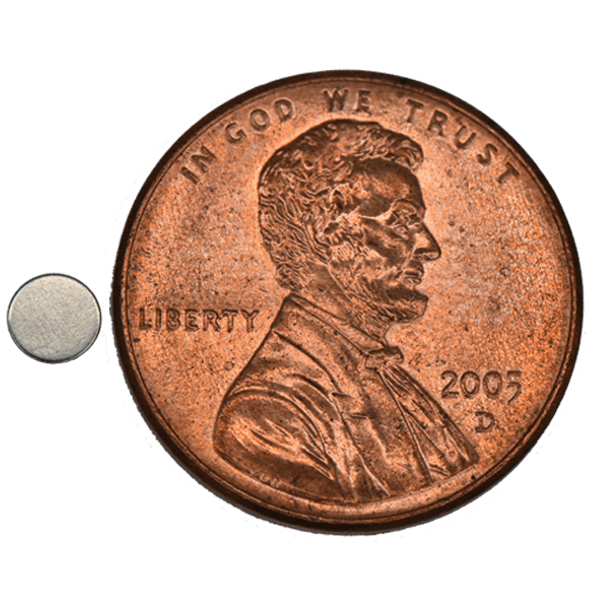 SuperMagnetMan Neodymium Disc Magnet.  Used as medical magnets, holding magnets, sensor magnets, consumer electronics magnets.  These disc magnets are strong rare earth neodymium magnets also used as automotive magnets.