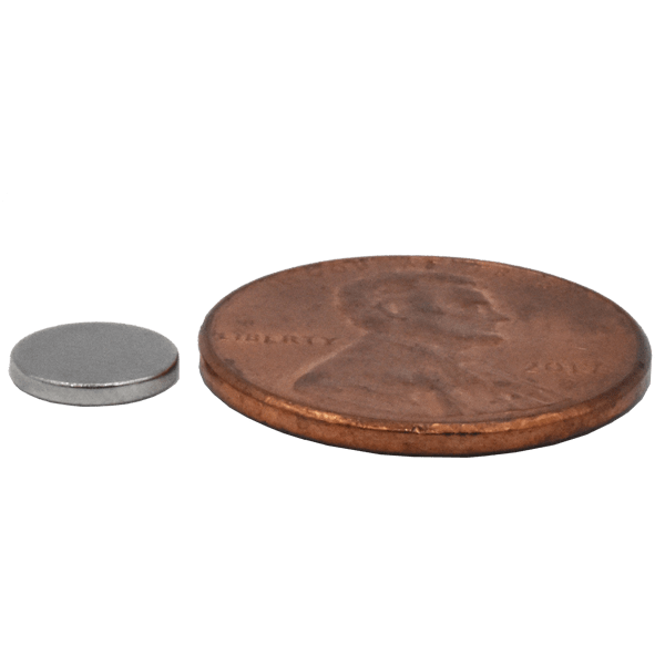 SuperMagnetMan Neodymium Disc Magnet.  Used as medical magnets, holding magnets, sensor magnets, consumer electronics magnets.  These disc magnets are strong rare earth neodymium magnets also used as automotive magnets.