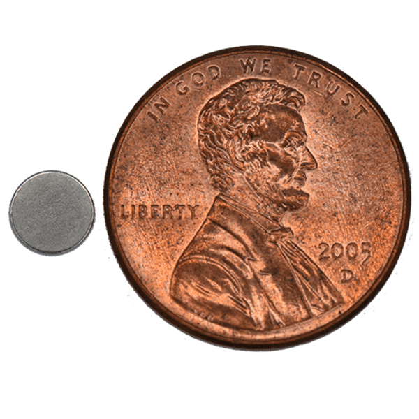 SuperMagnetMan Neodymium Disc Magnet.  Used as medical magnets, holding magnets, sensor magnets, consumer electronics magnets.  These disc magnets are strong rare earth neodymium magnets also used as automotive magnets.