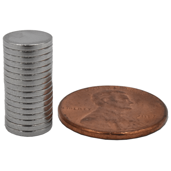 SuperMagnetMan Neodymium Disc Magnet.  Used as medical magnets, holding magnets, sensor magnets, consumer electronics magnets.  These disc magnets are strong rare earth neodymium magnets also used as automotive magnets.