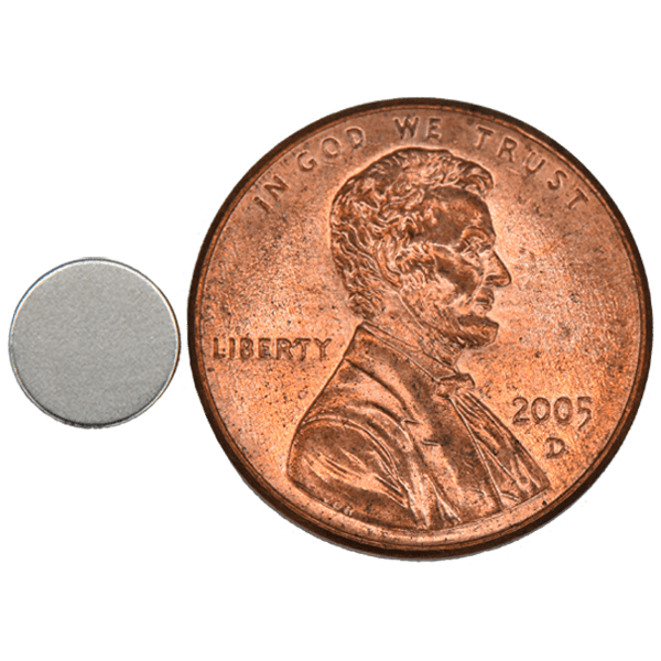 SuperMagnetMan Neodymium Disc Magnet.  Used as medical magnets, holding magnets, sensor magnets, consumer electronics magnets.  These disc magnets are strong rare earth neodymium magnets also used as automotive magnets.