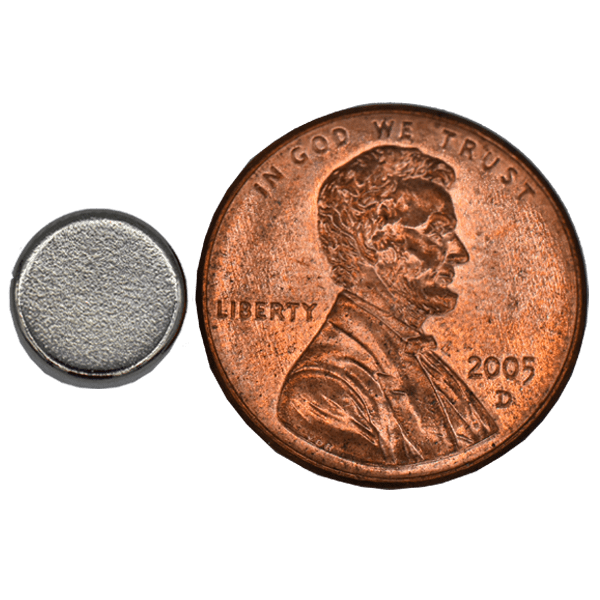 SuperMagnetMan Neodymium Disc Magnet.  Used as medical magnets, holding magnets, sensor magnets, consumer electronics magnets.  These disc magnets are strong rare earth neodymium magnets also used as automotive magnets.