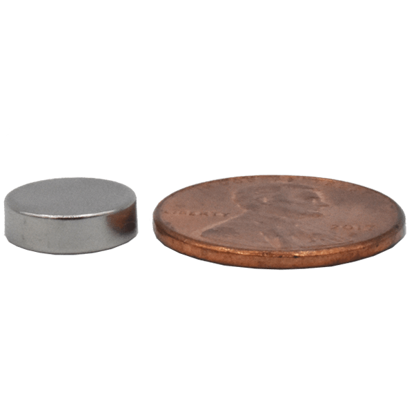 SuperMagnetMan Neodymium Disc Magnet.  Used as medical magnets, holding magnets, sensor magnets, consumer electronics magnets.  These disc magnets are strong rare earth neodymium magnets also used as automotive magnets.