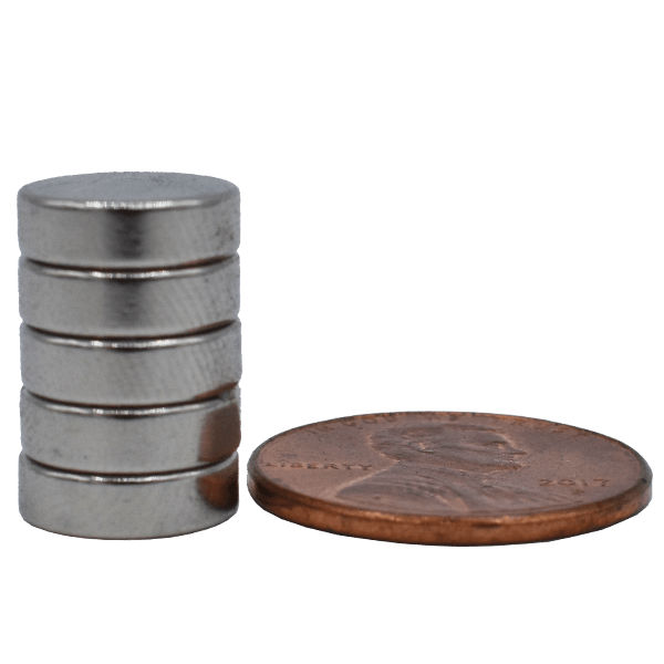 SuperMagnetMan Neodymium Disc Magnet.  Used as medical magnets, holding magnets, sensor magnets, consumer electronics magnets.  These disc magnets are strong rare earth neodymium magnets also used as automotive magnets.