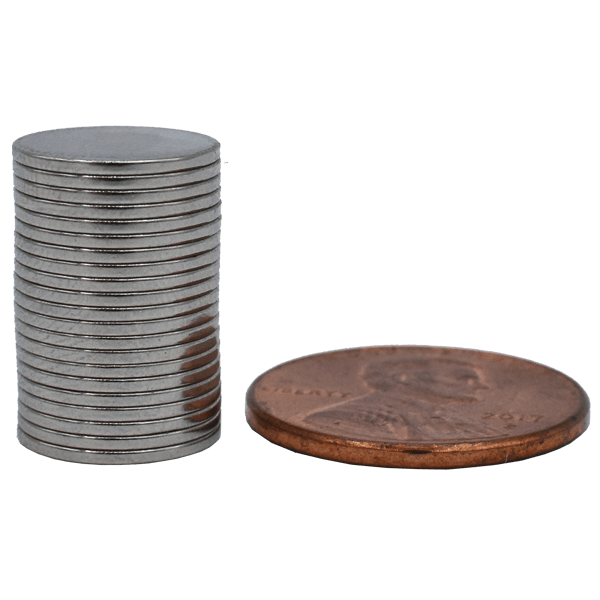 SuperMagnetMan Neodymium Disc Magnet.  Used as medical magnets, holding magnets, sensor magnets, consumer electronics magnets.  These disc magnets are strong rare earth neodymium magnets also used as automotive magnets.