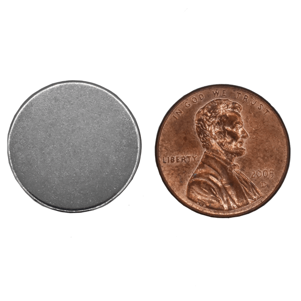 SuperMagnetMan Neodymium Disc Magnet.  Used as medical magnets, holding magnets, sensor magnets, consumer electronics magnets.  These disc magnets are strong rare earth neodymium magnets also used as automotive magnets.