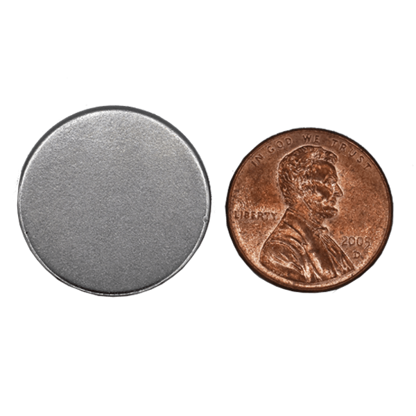 SuperMagnetMan Neodymium Disc Magnet.  Used as medical magnets, holding magnets, sensor magnets, consumer electronics magnets.  These disc magnets are strong rare earth neodymium magnets also used as automotive magnets.