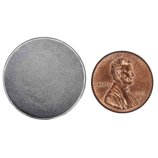 SuperMagnetMan Neodymium Disc Magnet.  Used as medical magnets, holding magnets, sensor magnets, consumer electronics magnets.  These disc magnets are strong rare earth neodymium magnets also used as automotive magnets.