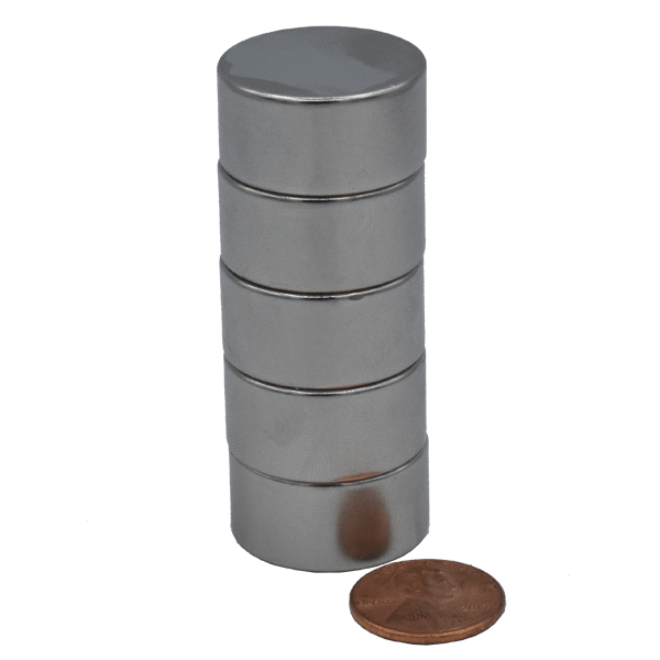 SuperMagnetMan Neodymium Disc Magnet.  Used as medical magnets, holding magnets, sensor magnets, consumer electronics magnets.  These disc magnets are strong rare earth neodymium magnets also used as automotive magnets.