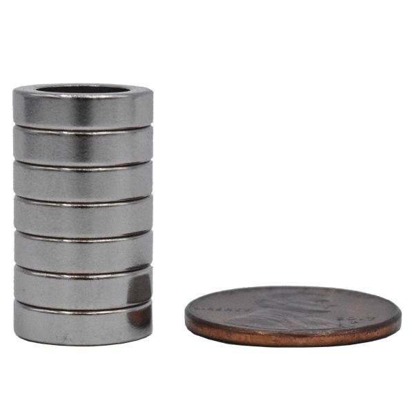 SuperMagnetMan Neodymium Ring Magnet. Used as medical magnets, motor magnets, sensor magnets, consumer electronics magnets. These ring magnets are strong rare earth neodymium magnets also used as automotive magnets. www.supermagnetman.com