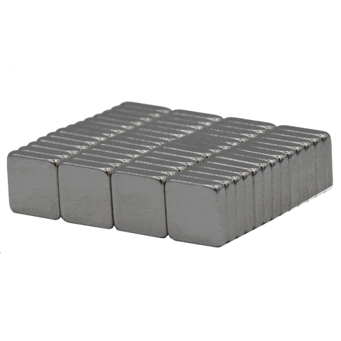 SuperMagnetMan Neodymium Square Magnet.  Used as medical magnets, motor magnets, automotive magnets, holding magnets, and robotics magnets.  Strong rare earth neodymium magnets. www.supermagnetman.com