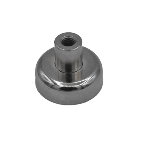 SuperMagnetMan Cap Magnet. Also known as Pot Magnet. Excellent as holding magnets. Provides a strong holding magnet in a smaller area. These holding magnets can provide greater holding and pull force. www.supermagnetman.com