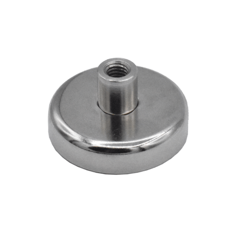 SuperMagnetMan Cap Magnet. Also known as Pot Magnet. Excellent as holding magnets. Provides a strong holding magnet in a smaller area. These holding magnets can provide greater holding and pull force. www.supermagnetman.com