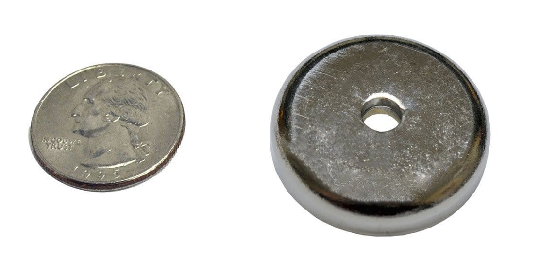 SuperMagnetMan Cap Magnet. Also known as Pot Magnet. Excellent as holding magnets. Provides a strong holding magnet in a smaller area. These holding magnets can provide greater holding and pull force. www.supermagnetman.com