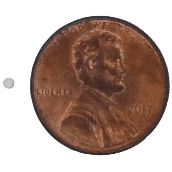 SuperMagnetMan Neodymium Disc Magnet.  Used as medical magnets, holding magnets, sensor magnets, consumer electronics magnets.  These small magnets are strong rare earth neodymium magnets also used as automotive magnets.