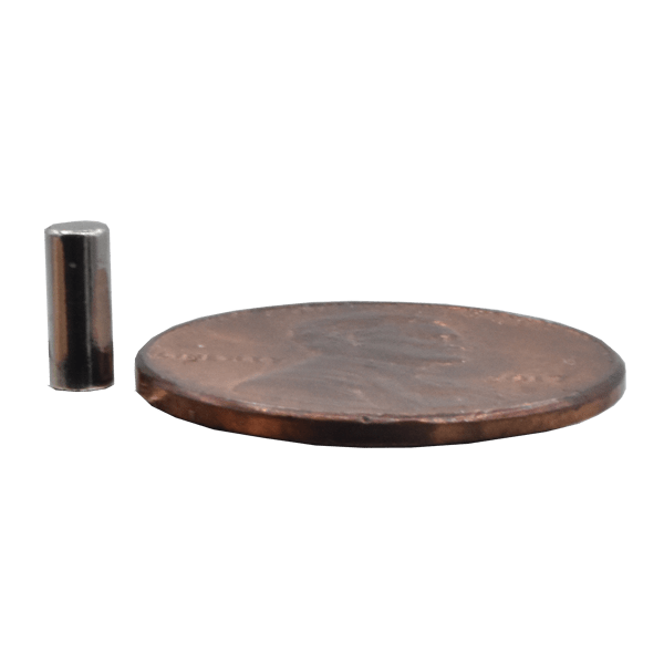 SuperMagnetMan Neodymium Cylinder Magnet.  Used as medical magnets, holding magnets, sensor magnets, consumer electronics magnets.  These cylinder magnets are strong rare earth neodymium magnets also used as automotive magnets.