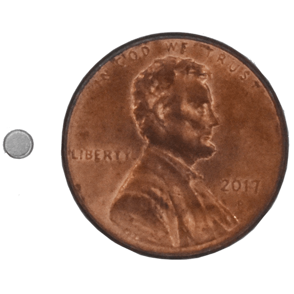 SuperMagnetMan Neodymium Disc Magnet.  Used as medical magnets, holding magnets, sensor magnets, consumer electronics magnets.  These small magnets are strong rare earth neodymium magnets also used as automotive magnets.