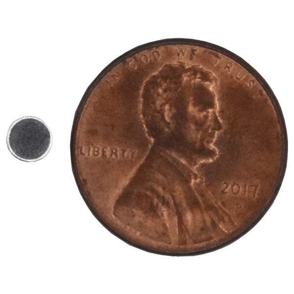 SuperMagnetMan Neodymium Cylinder Magnet.  Used as medical magnets, holding magnets, sensor magnets, consumer electronics magnets.  These cylinder magnets are strong rare earth neodymium magnets also used as automotive magnets.