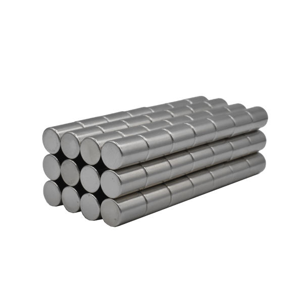 SuperMagnetMan Neodymium Cylinder Magnet.  Used as medical magnets, holding magnets, sensor magnets, consumer electronics magnets.  These cylinder magnets are strong rare earth neodymium magnets also used as automotive magnets. 