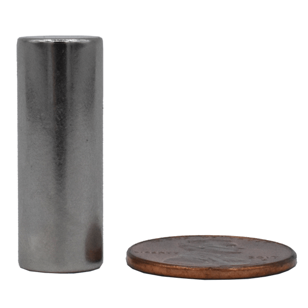 SuperMagnetMan Neodymium Cylinder Magnet.  Used as medical magnets, holding magnets, sensor magnets, consumer electronics magnets.  These cylinder magnets are strong rare earth neodymium magnets also used as automotive magnets.