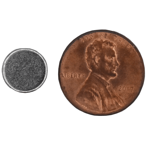 SuperMagnetMan Neodymium Cylinder Magnet.  Used as medical magnets, holding magnets, sensor magnets, consumer electronics magnets.  These cylinder magnets are strong rare earth neodymium magnets also used as automotive magnets.