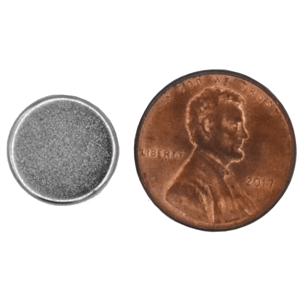 SuperMagnetMan Neodymium Disc Magnet.  Used as medical magnets, holding magnets, sensor magnets, consumer electronics magnets.  These small magnets are strong rare earth neodymium magnets also used as automotive magnets.