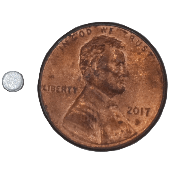 SuperMagnetMan Neodymium Disc Magnet.  Used as medical magnets, holding magnets, sensor magnets, consumer electronics magnets.  These small magnets are strong rare earth neodymium magnets also used as automotive magnets.