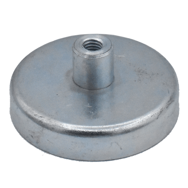 SuperMagnetMan Cap Magnet. Also known as Pot Magnet. Excellent as holding magnets. Provides a strong holding magnet in a smaller area. These holding magnets can provide greater holding and pull force. www.supermagnetman.com