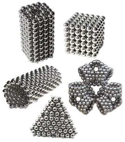 Neo Cubes 216 Pieces 3mm Magnetic Balls Silver
