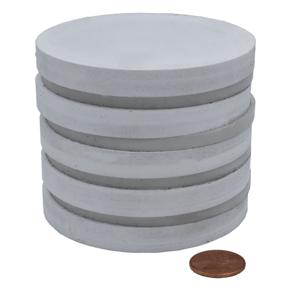 SuperMagnetMan Teflon Coated Neodymium Disc Magnet.  Used as medical magnets, sensor magnets, consumer electronics magnets.  Teflon coated disc magnets are strong rare earth neodymium magnet and the Teflon coating provides great protection to the neodymium magnet. 