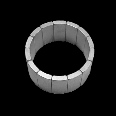 Neodymium arc magnet for motor assemblies
