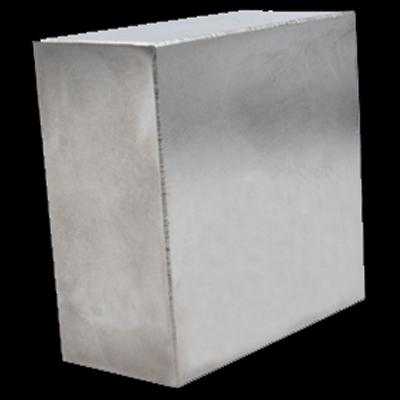 1.0" (25.4mm) long x 1.0" (25.4mm) wide x 0.078" (2mm) thick, N38 Rare Earth Neodymium Square Magnet, Magnetized through the thickness. Nickel Plated