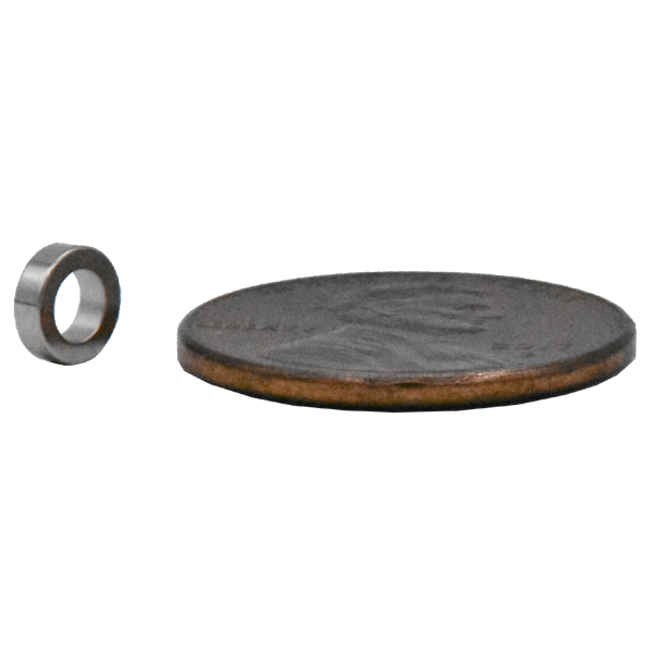 SuperMagnetMan Neodymium Ring Magnet.  Used as medical magnets, motor magnets, sensor magnets, consumer electronics magnets.  These ring magnets are strong rare earth neodymium magnets also used as automotive magnets.  www.supermagnetman.com