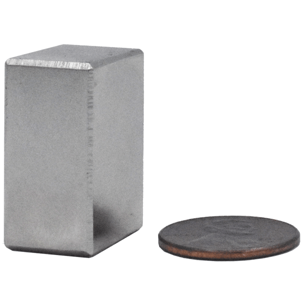 Neodymium Rectangle Magnet 25.40mm L x 19.05mm W x 12.70mm th N52 ...
