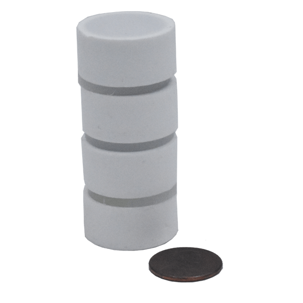 SuperMagnetMan Teflon Coated Neodymium Disc Magnet.  Used as medical magnets, sensor magnets, consumer electronics magnets.  Teflon coated disc magnets are strong rare earth neodymium magnet and the Teflon coating provides great protection to the neodymium magnet. 